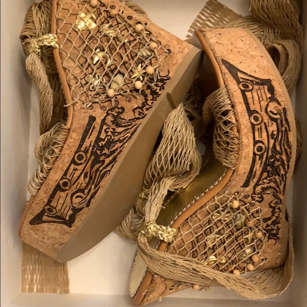 Made in Italy sandals size 37 - Picture 3 of 9